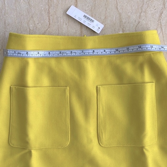NWT J.Crew mini skirt in double-serge wool skirt. - Picture 5 of 12